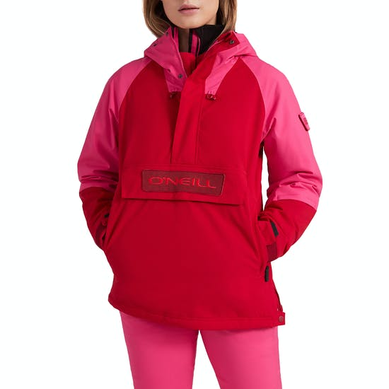 O'Neill Originals - מעיל סקי לנשים מסוג אנורק בהנחה צבע אדום